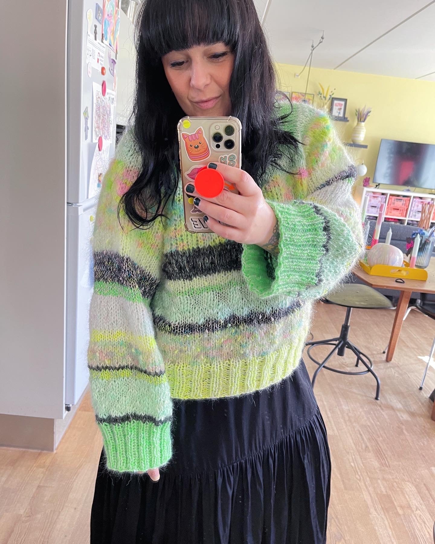 Happy Scrappy Sweater - English (adult)
