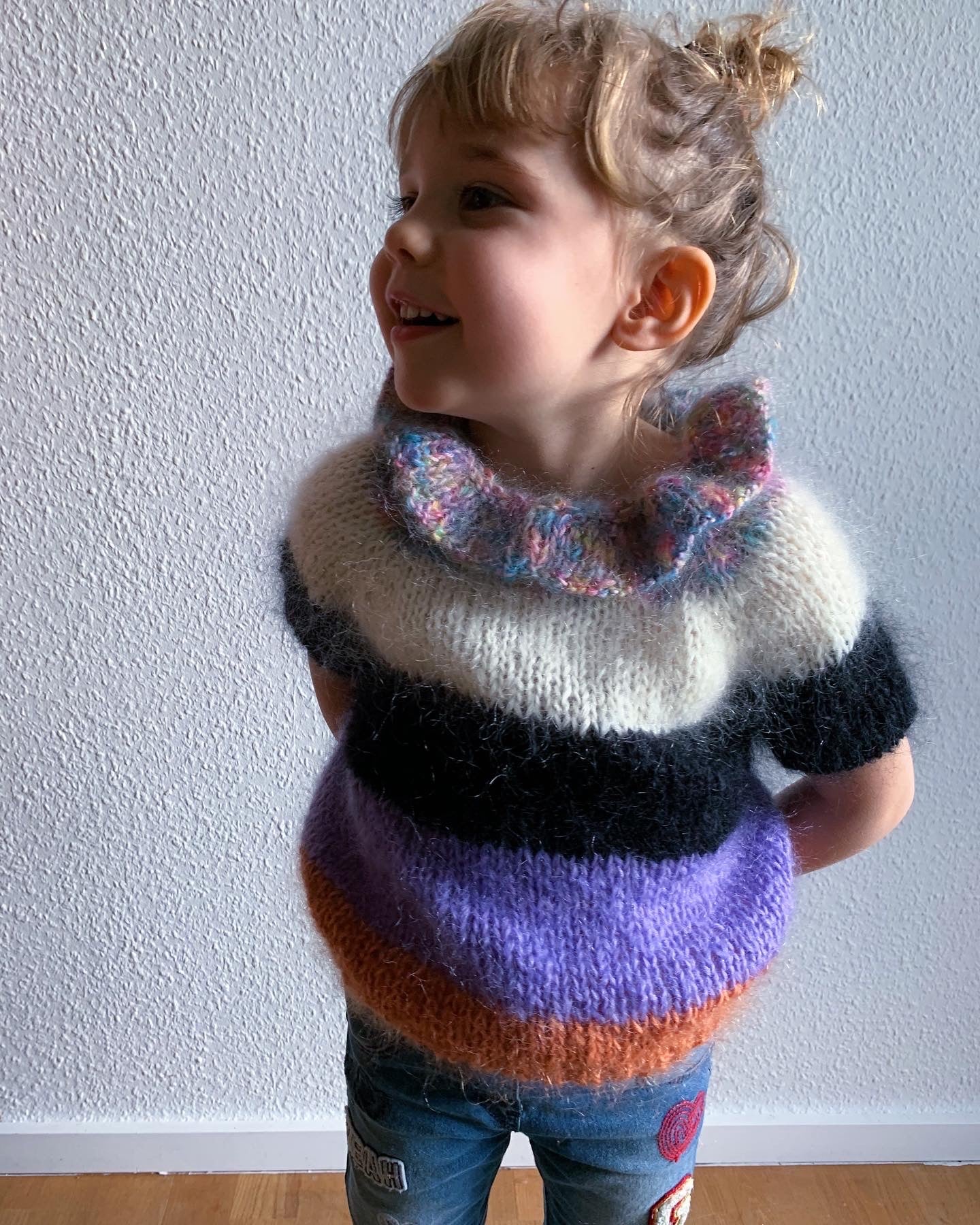 Scrunchie Sweater - Junior (dansk)