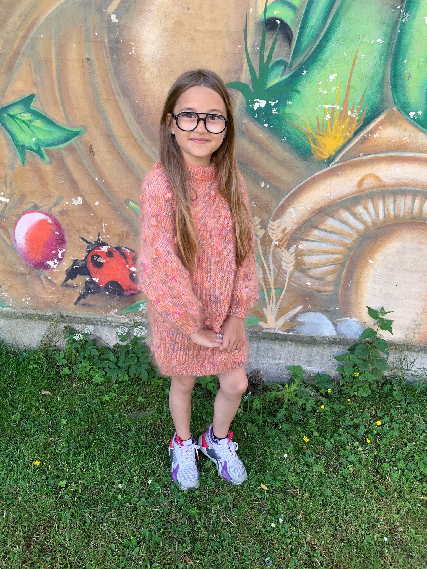 Fuzzypop Sweater (dress) - Junior (dansk)