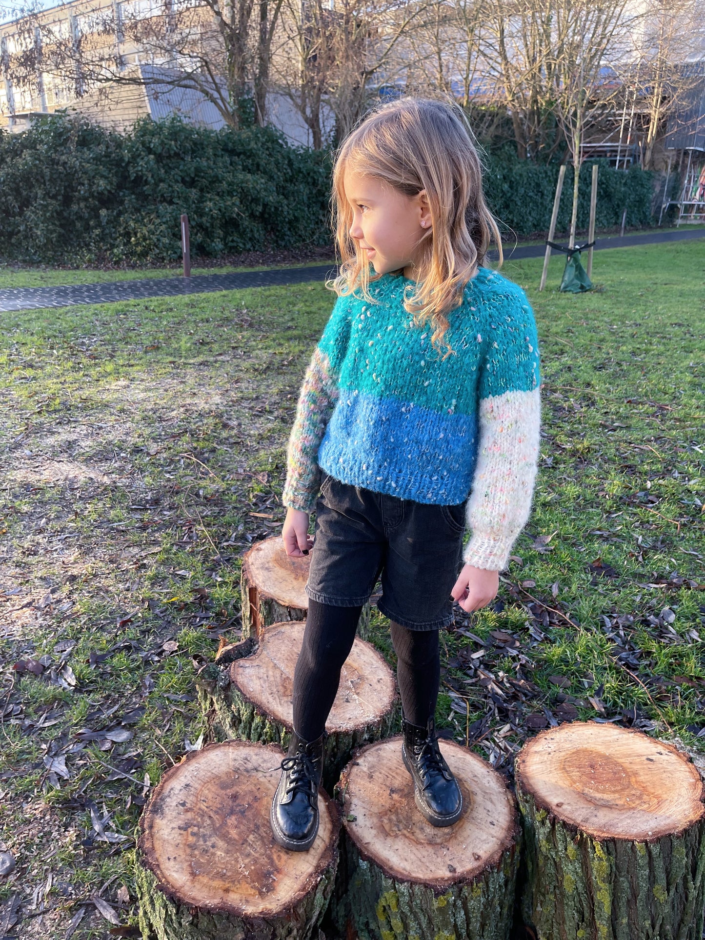 What´s slub Sweater - Junior (dansk)