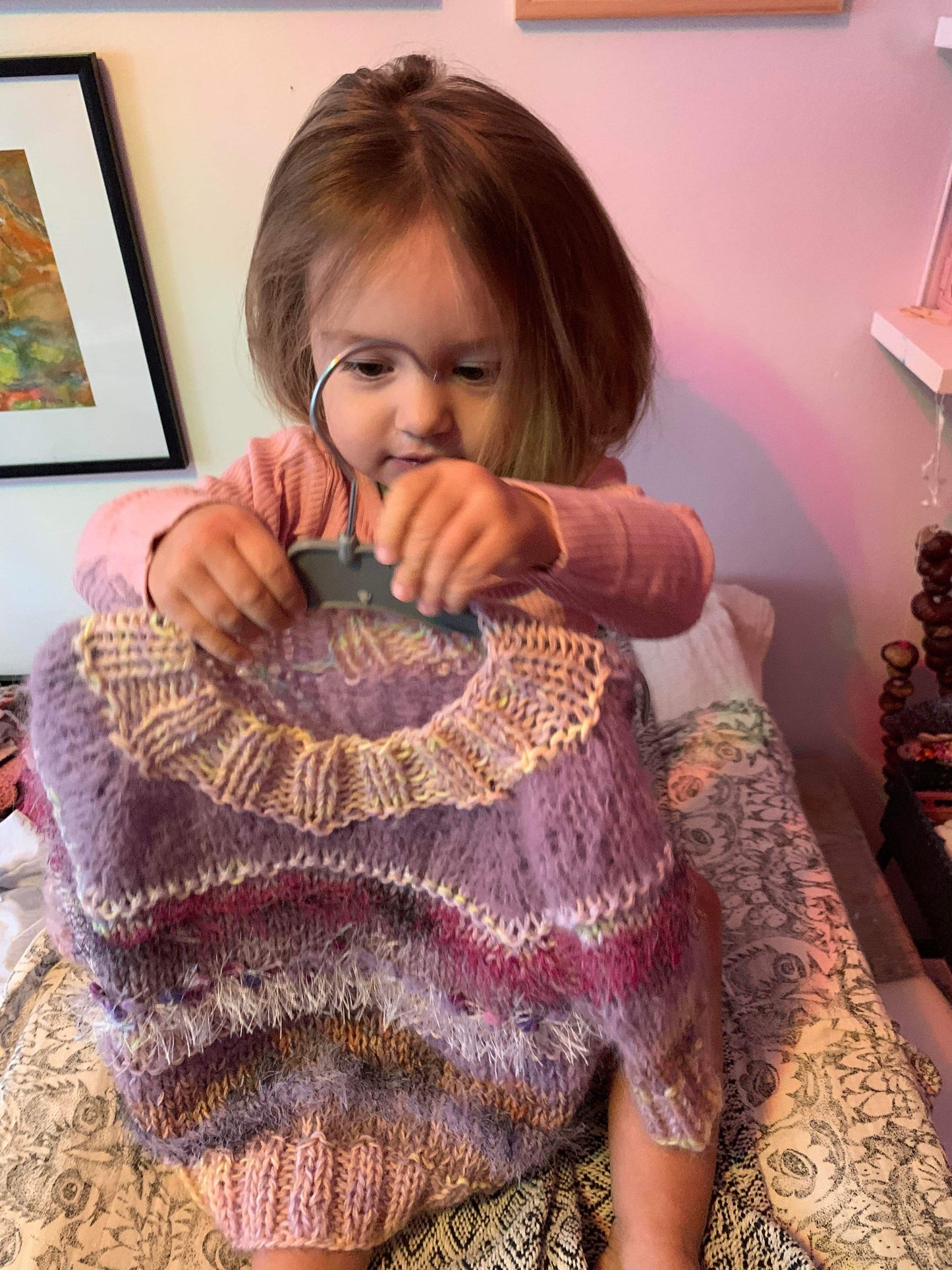Restefætter Sweater - Baby (dansk)