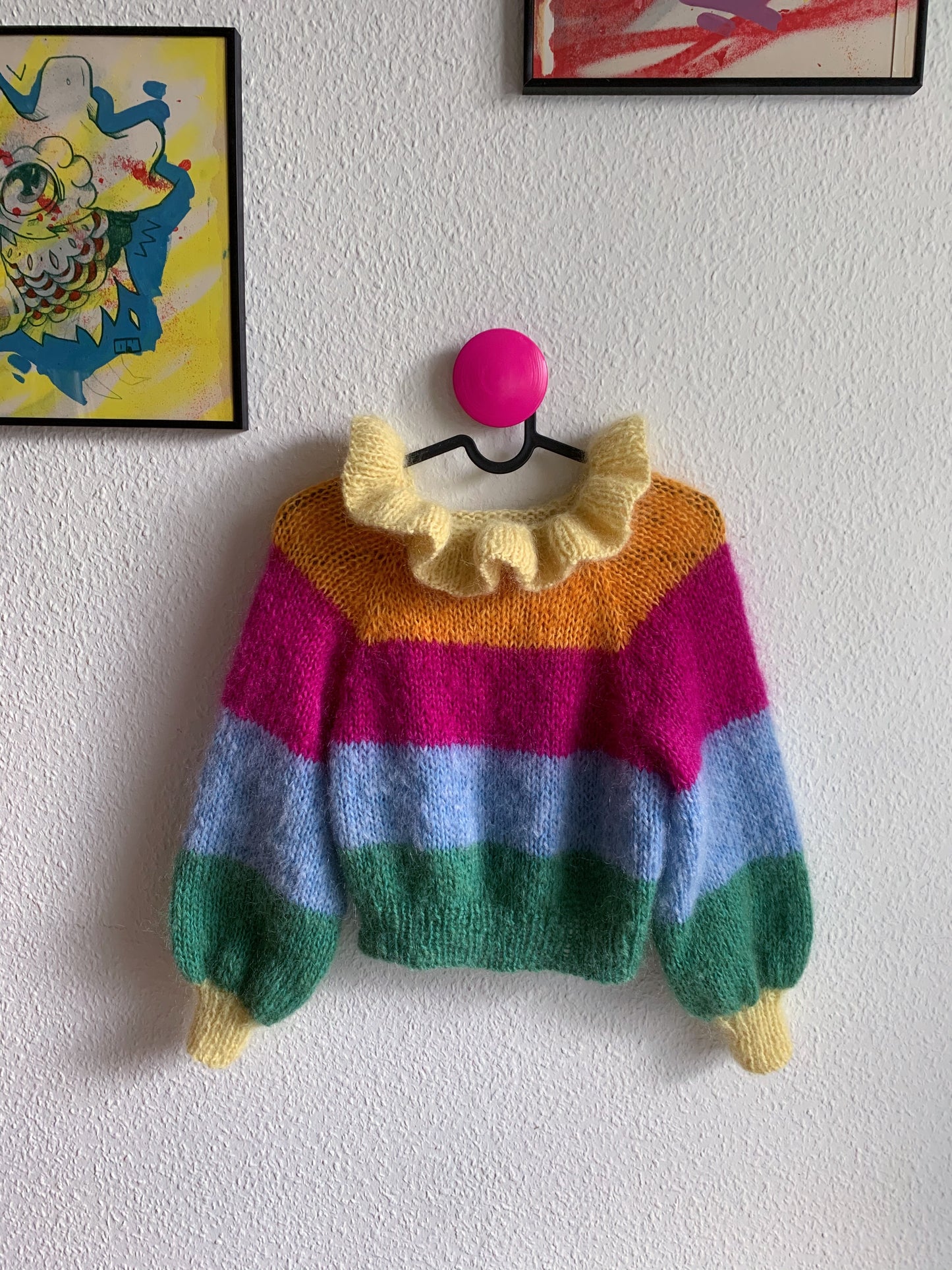 Scrunchie Sweater - Voksen (dansk)