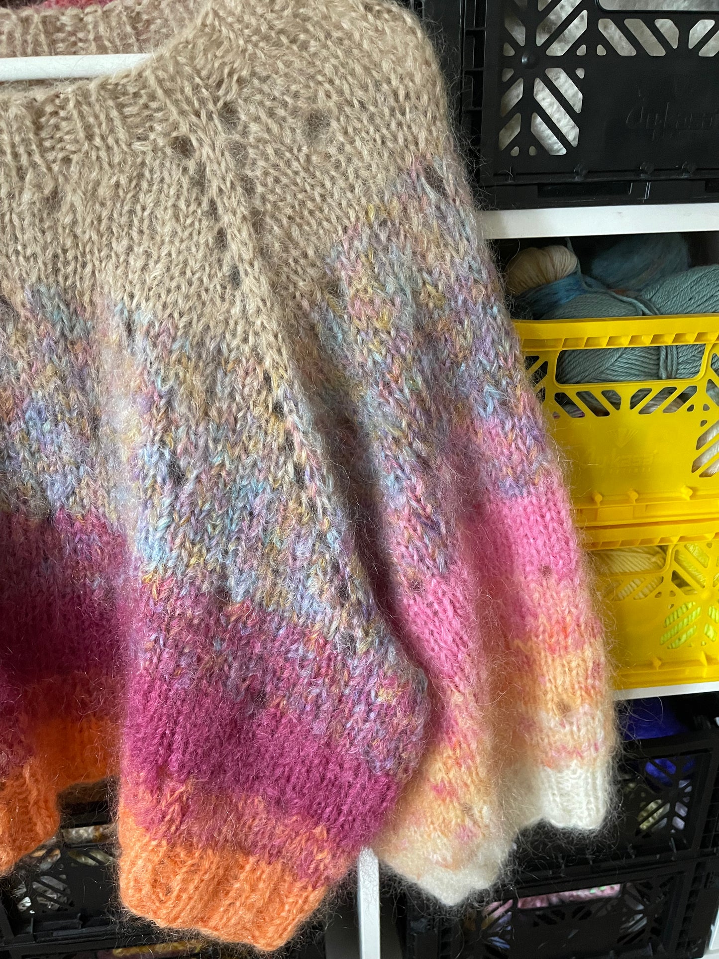 Bubbles all over Sweater MOHAIR - Voksen (dansk)