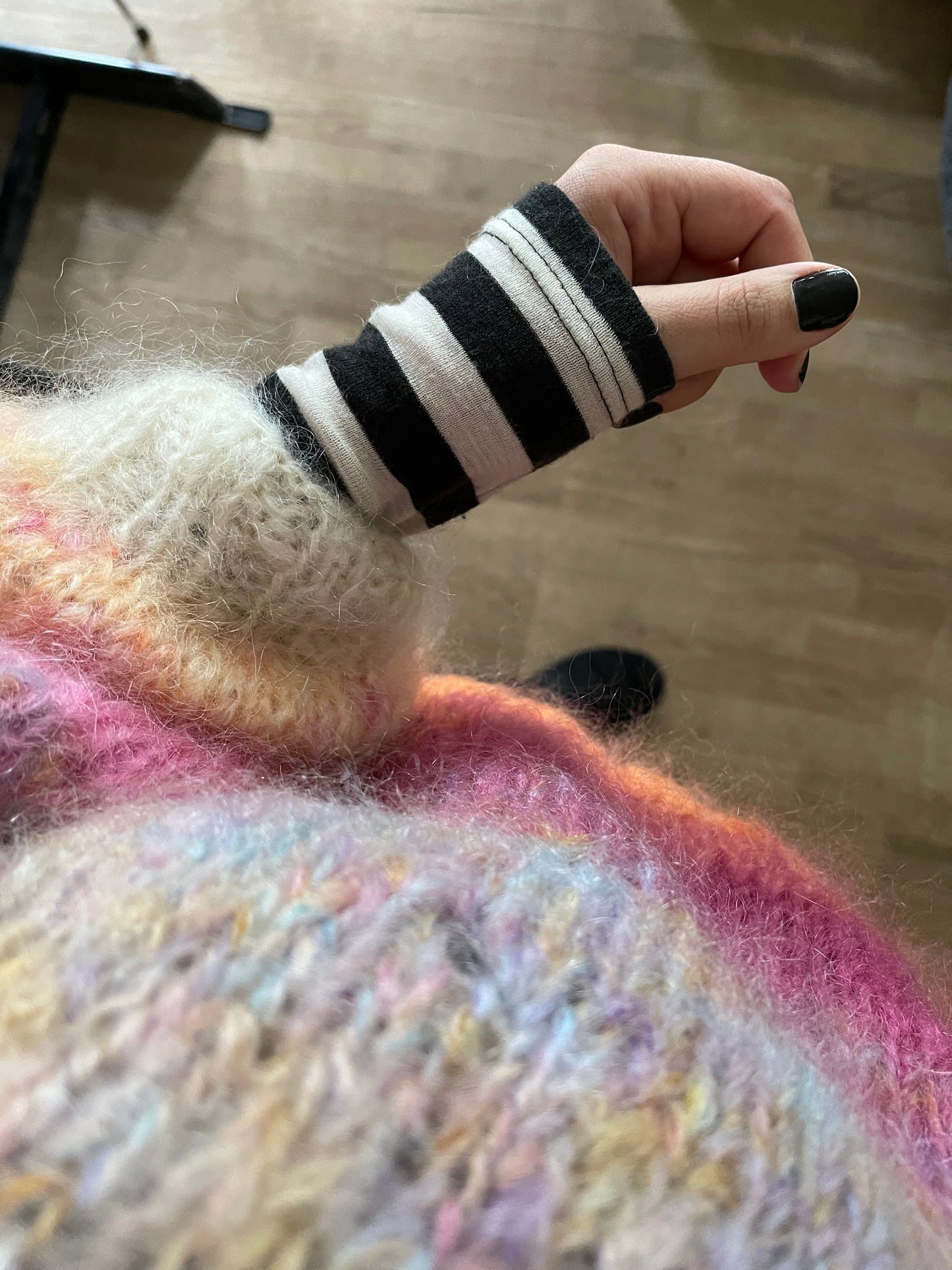 Bubbles all over Sweater MOHAIR - Voksen (dansk)