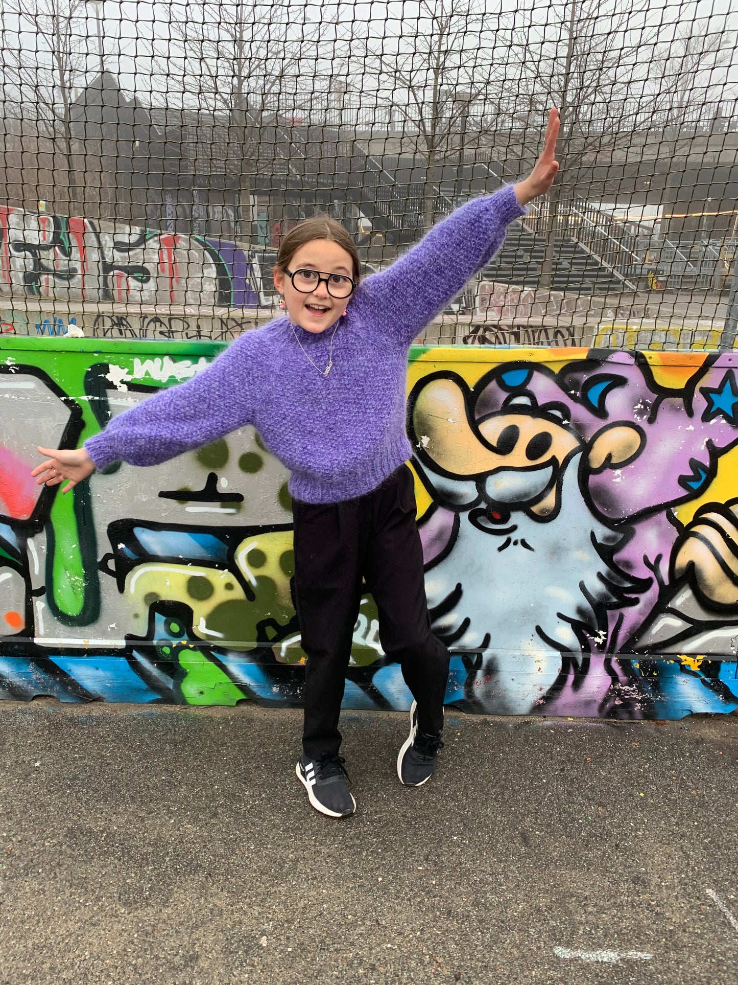 Pearly pop Sweater - Junior (dansk)