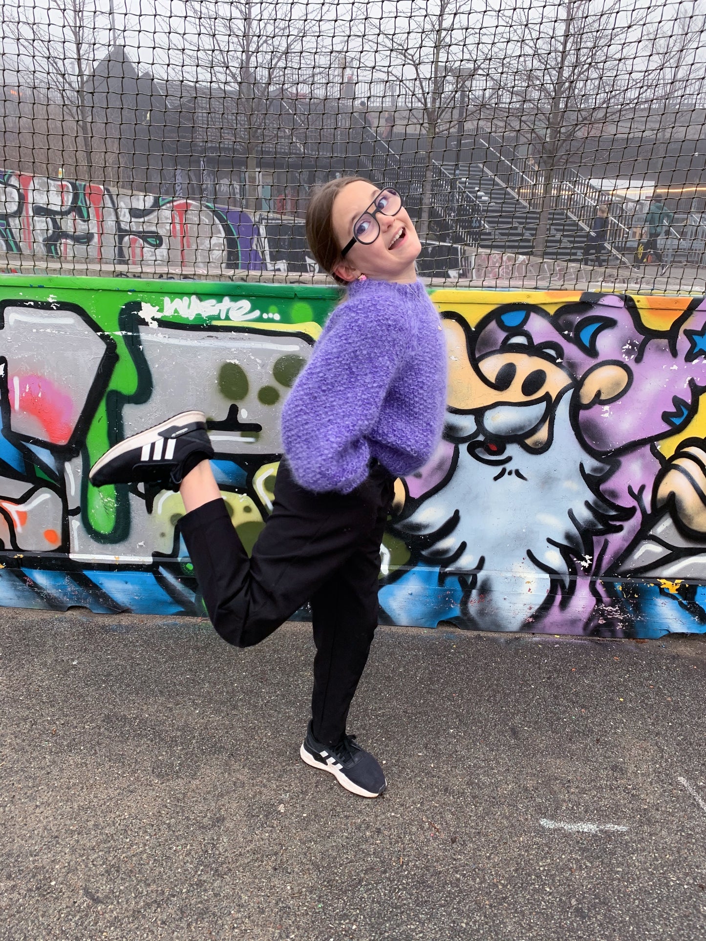 Pearly pop Sweater - Junior (dansk)