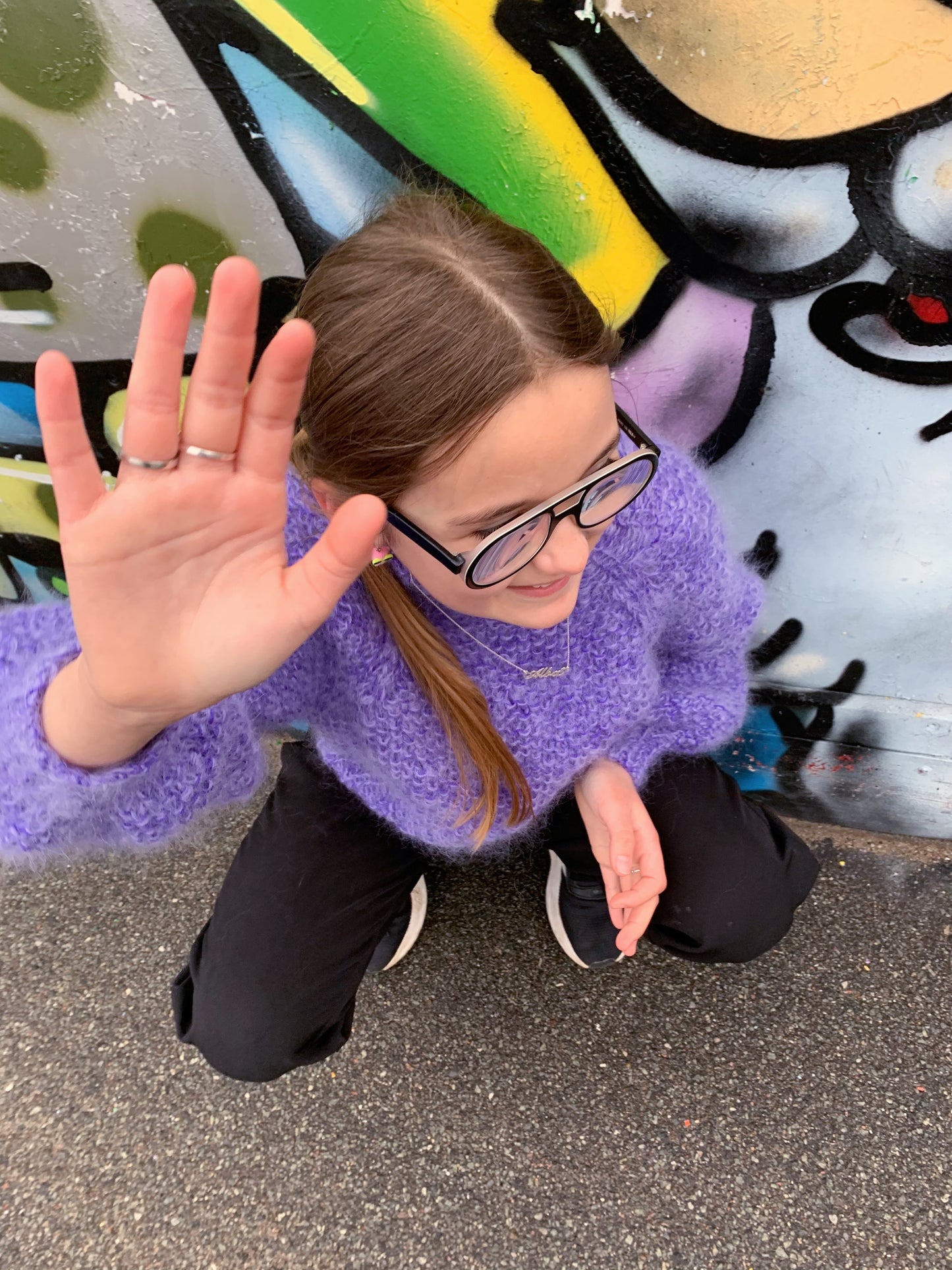 Pearly pop Sweater - Junior (dansk)