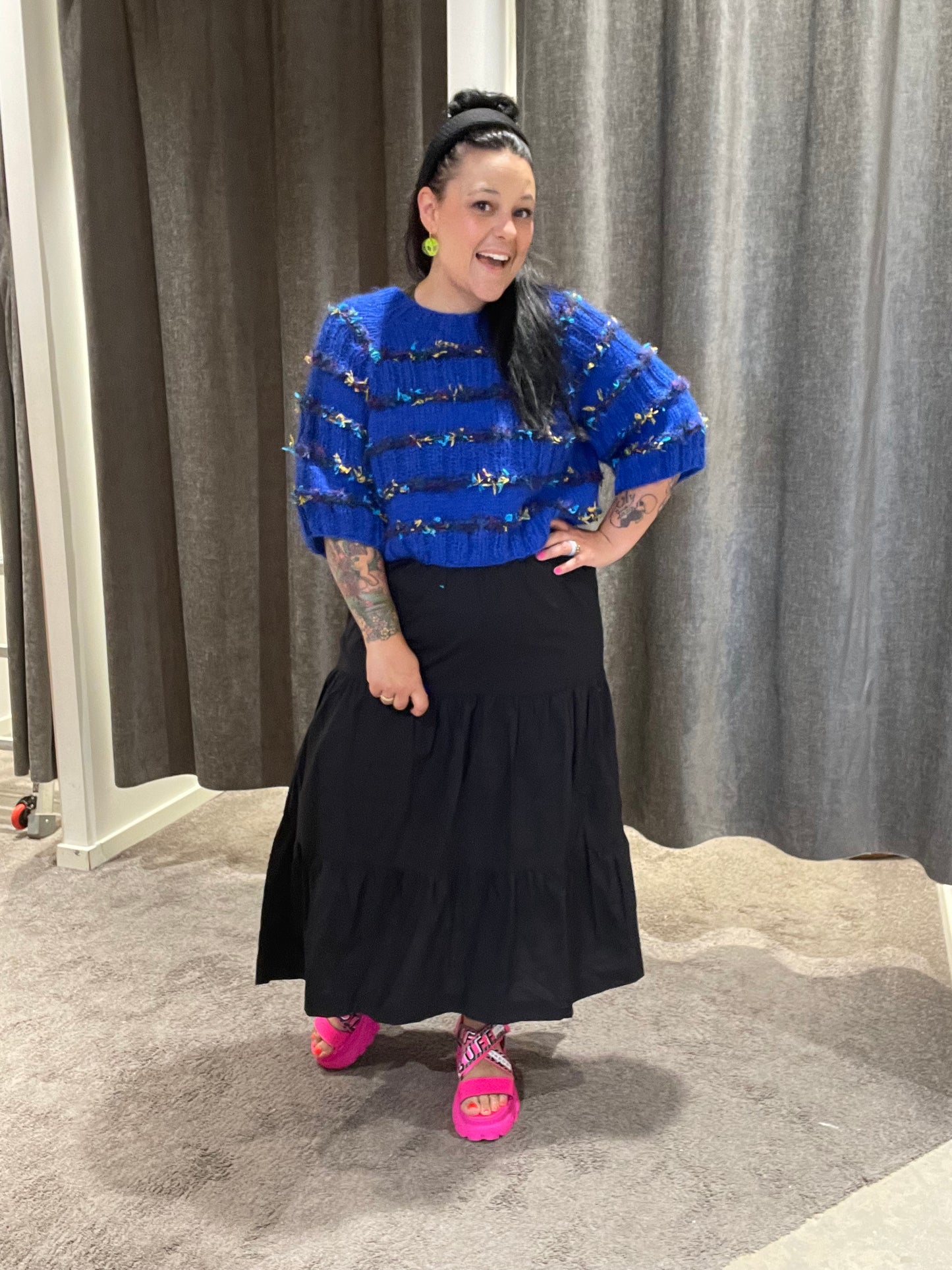 Blue Wave Sweater - Voksen (dansk)