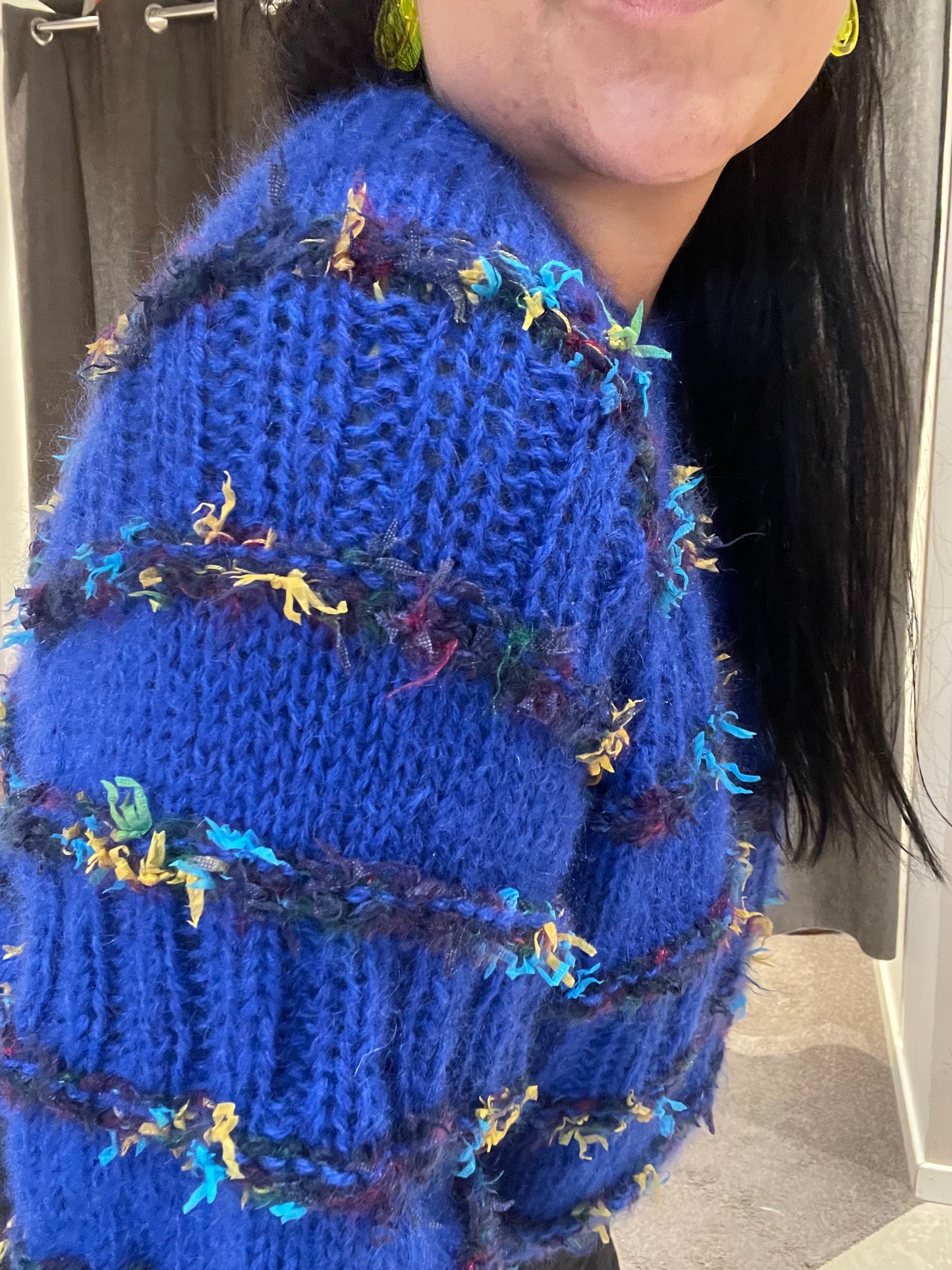 Blue Wave Sweater - Voksen (dansk)