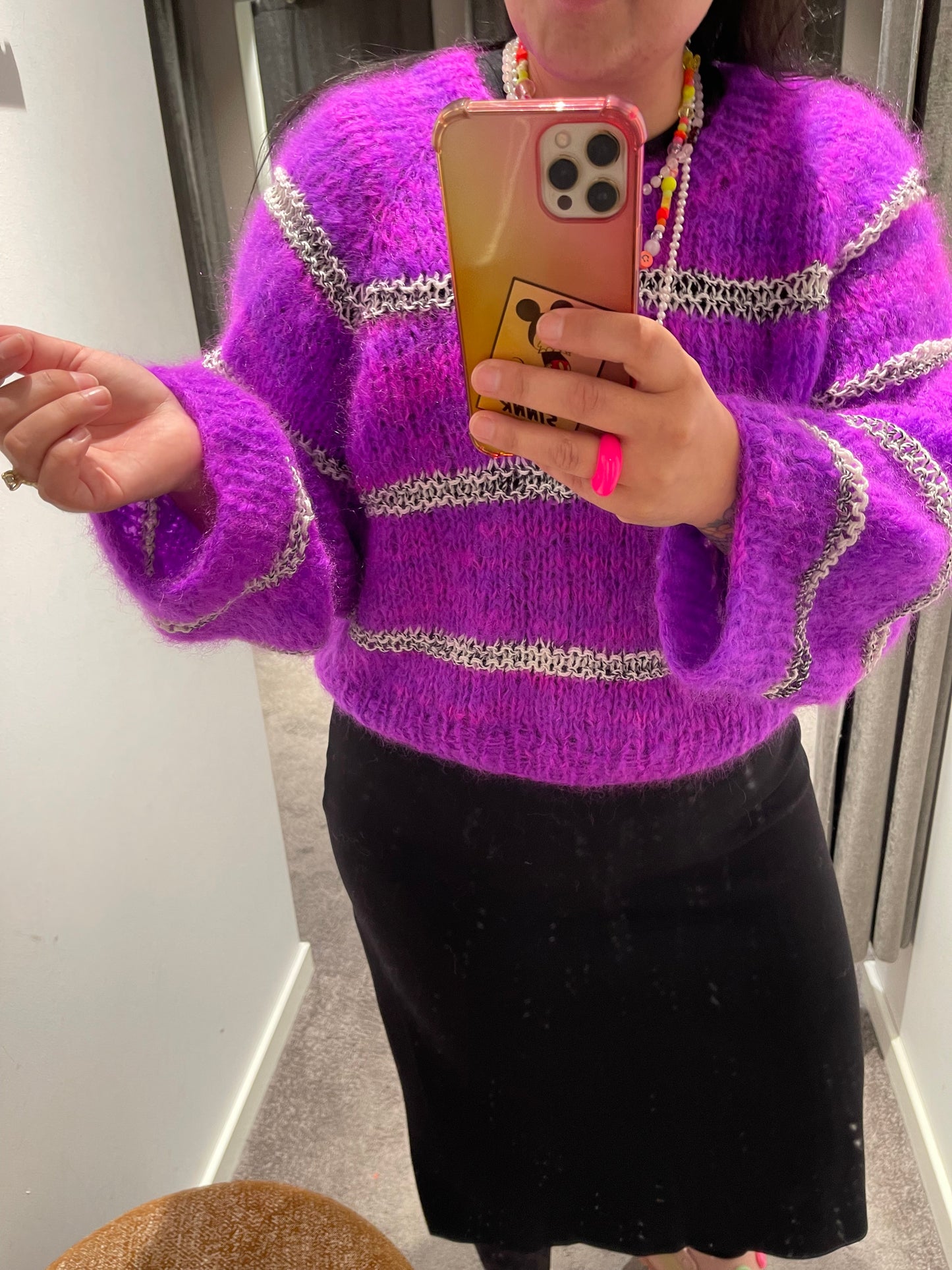 Flaming Flamingo Sweater - Voksen (dansk)