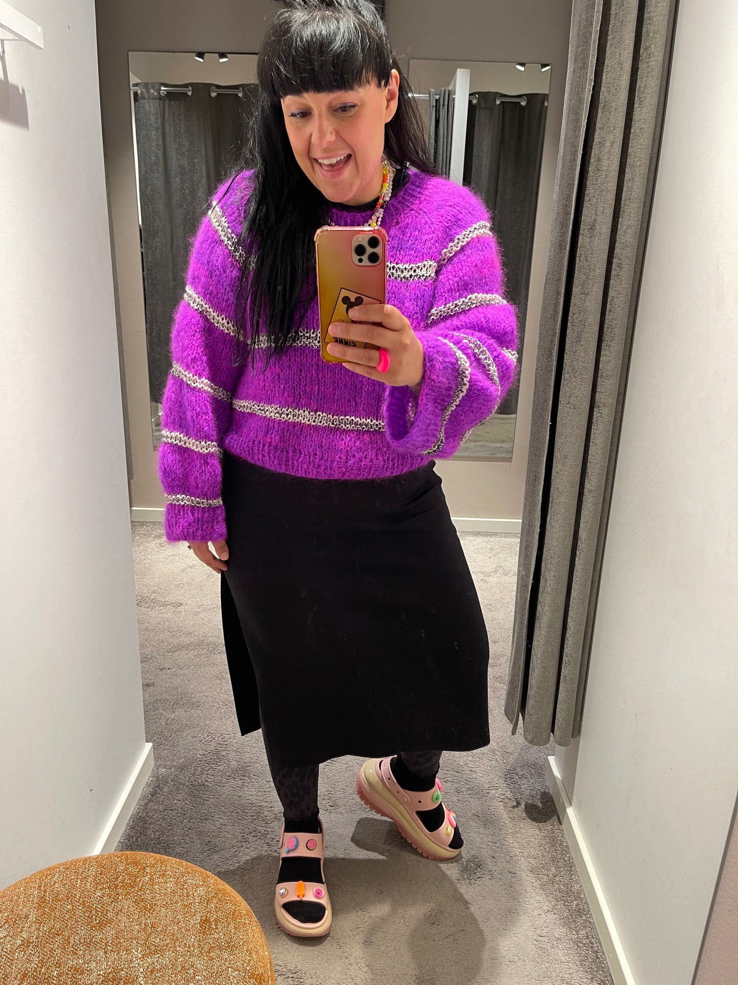 Flaming Flamingo Sweater - Voksen (dansk)