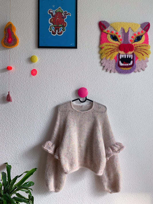 Marshmallow Sweater 2 - Voksen (dansk)
