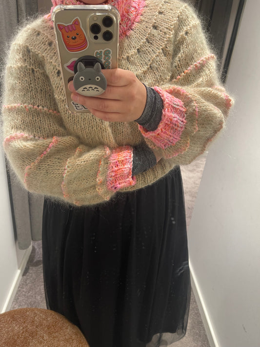 Knit it round Sweater - Voksen (dansk)