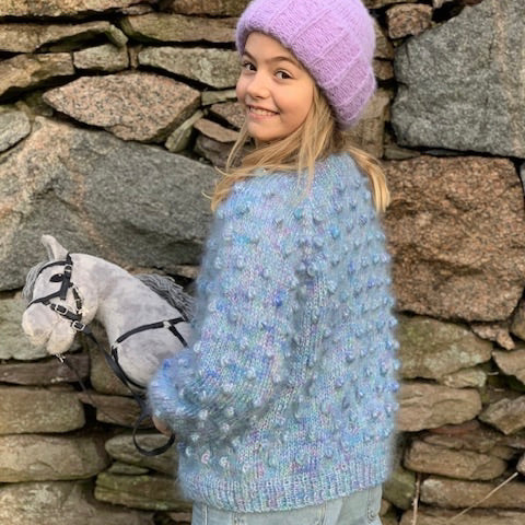 Fuzzypop Cardigan - Junior (dansk)