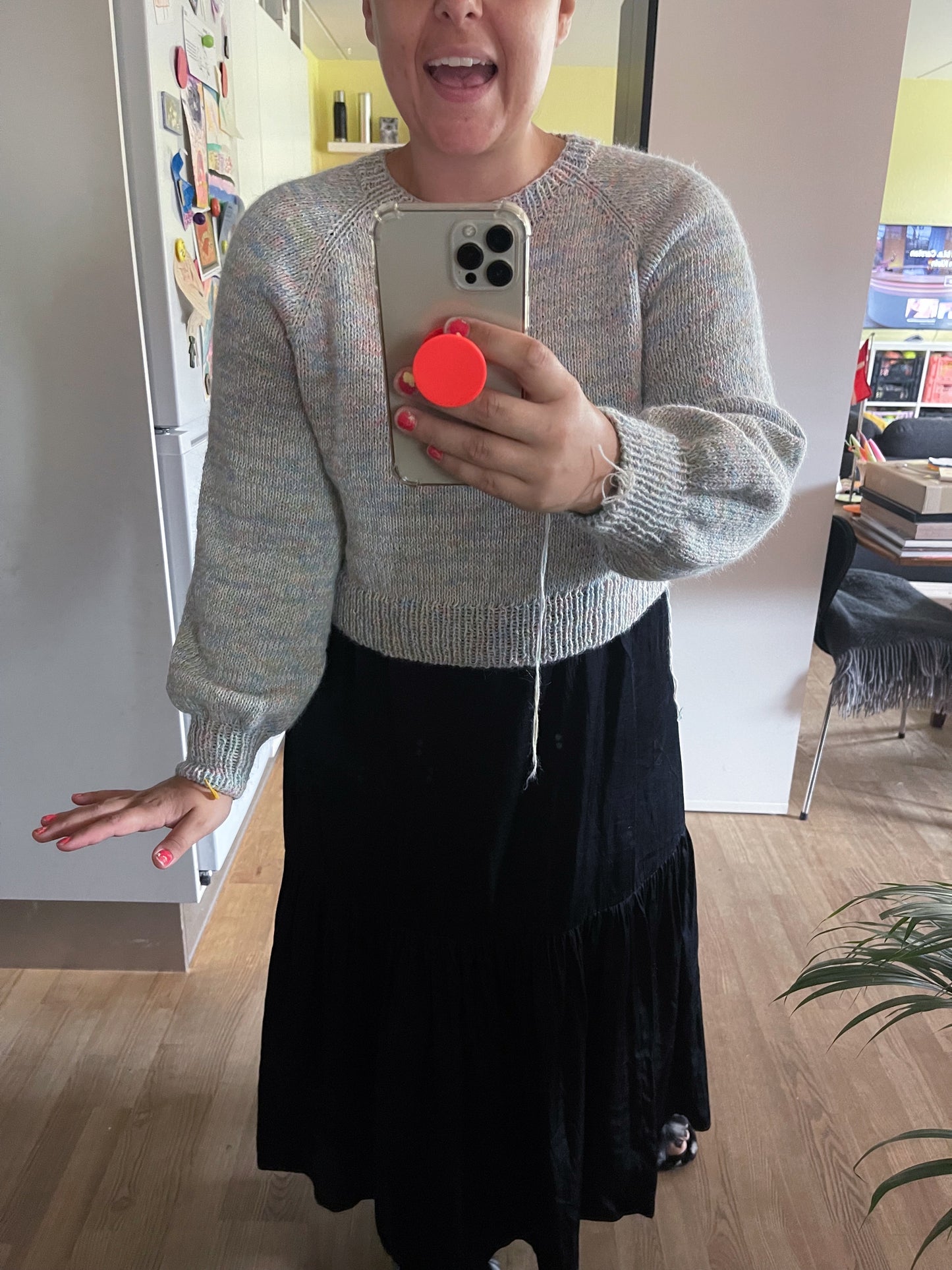 Just be happy Sweater - Voksen (dansk)