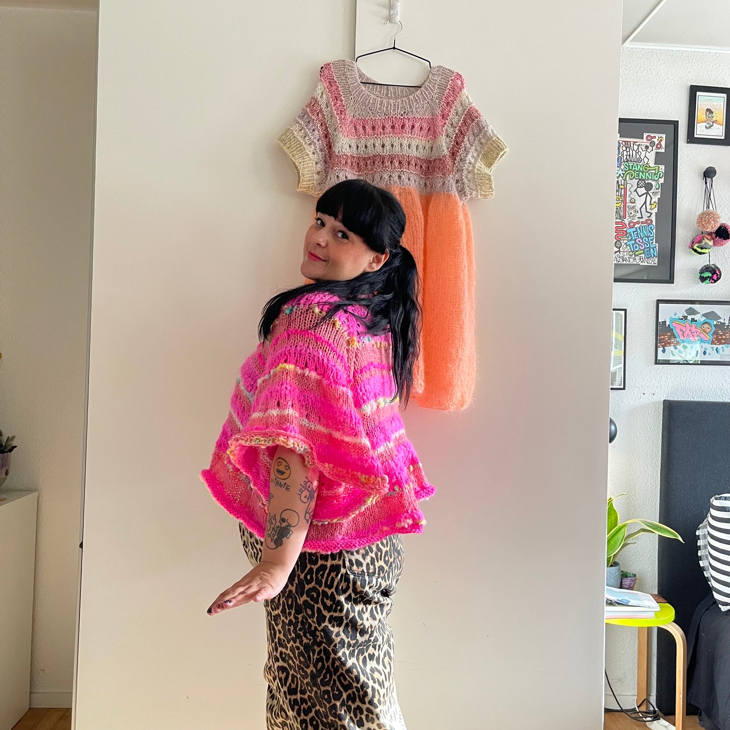 Butterfly Sweater - Voksen (dansk)
